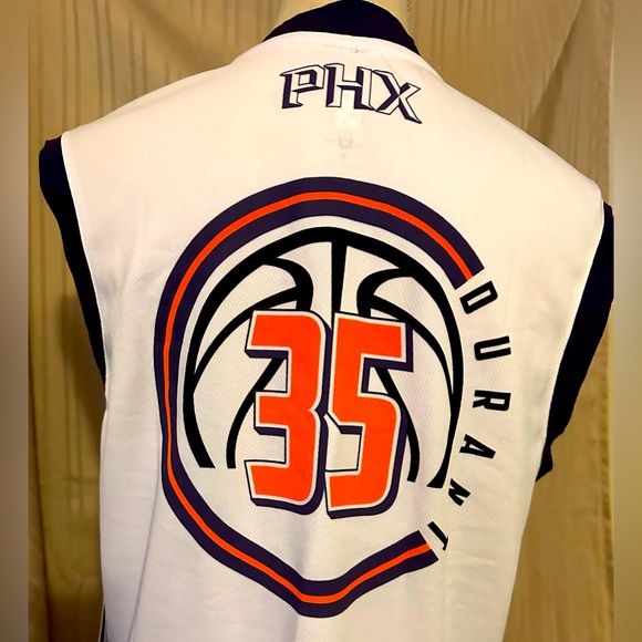 NWT Around the Clock sleeveless jersey size Med. for the Pheonix Suns in white - Picture 5 of 6